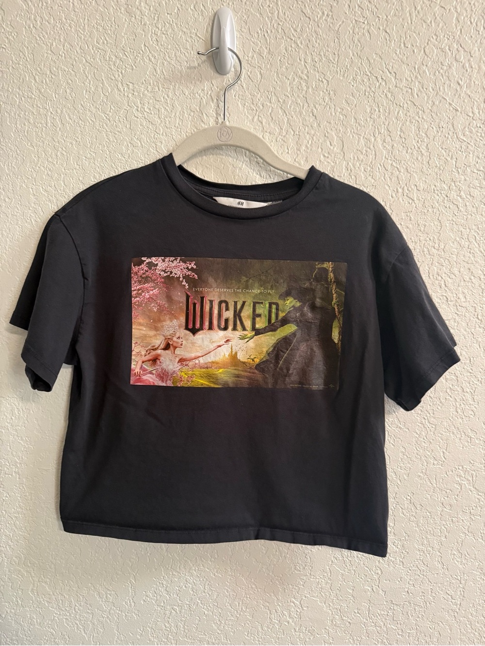 H&M Black Wicked Graphic Tee